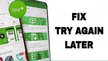 How To Fix And Solve TextPlus Try Again Later | Final Solution