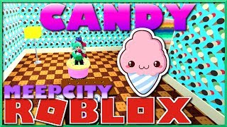 CANDY HOUSE! ROBLOX🍭MEEP CITY CANDY FURNITURE PACK UPDATE🍭SallyGreenGamer Geegee92 Family Friendly screenshot 2