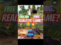 PUBG vs Free Fire 😂🤡 | Which is REALISTIC GAME? 🤔 #shorts