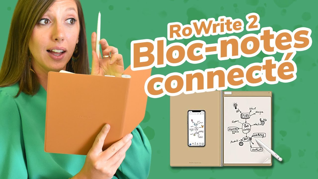 📲 Royole RoWrite 2 : le bloc-notes connecté 