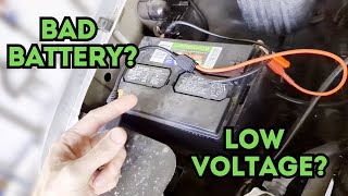 How To Test And Charge A Side Post Battery | 1994 Chevy K1500