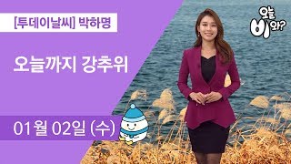 [Today's Weather] Park Ha-myung: 9:30 News Weather Forecast 01/02/2019