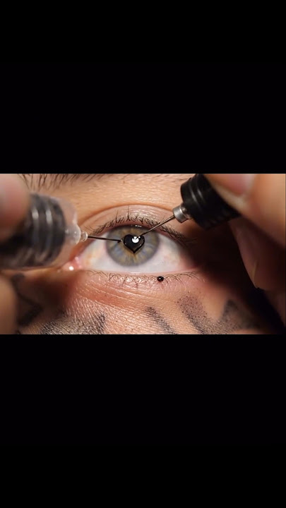 Eyeball Tattoo!...😱🥹