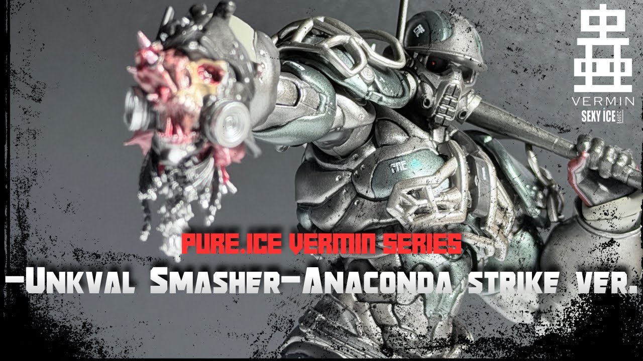 SEXYiCE UNKVAL Smasher (Anaconda Strike Ver.) 1/12 Action Figure