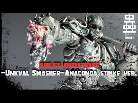 SEXYiCE UNKVAL Smasher (Anaconda Strike Ver.) 1/12 Action Figure