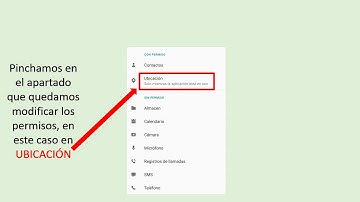 PERMISO DE UBICACIÓN EN APLICACIONES ANDROID