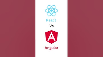 React Vs Angular Comparison. #shorts #shortvideo #coding