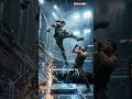 Futuristic Arena Showdown | Epic Flying Kick Battle in a Steel Combat Zone ⚡🔥