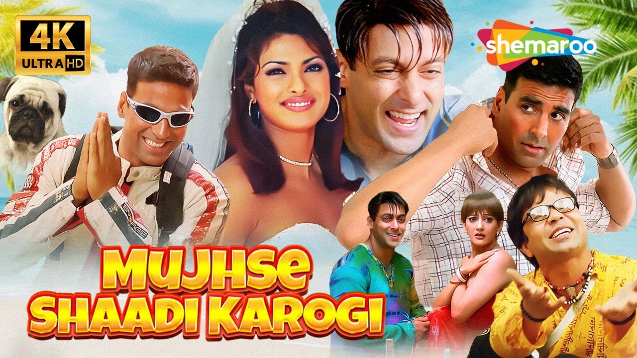 Mujhse Shaadi Karogi Full Movie Comedy 4K | Salman Khan, Priyanka Chopra, Akshay Kumar, Rajpal Yadav