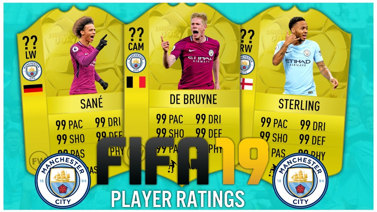 Man City Players Fifa 19