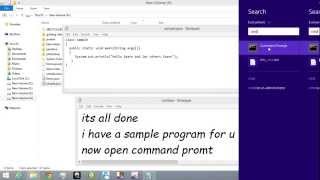 How to create a java path on your windows operating system