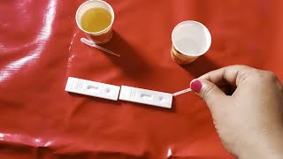 प्रेगनेंसी टेस्ट में पेशाब की कितनी बूँदें डालें /Prega News Test Kit / Pregnancy Test In Hindi