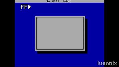 Attempting to install FreeDOS on an emulated Acrosser AR-B1374 SBC with an i386 processor!