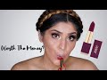 *NEW* Nykaa Luxe Matte Lipstick Review & Swatches | All Shades | #RevieWednesday | Shreya Jain