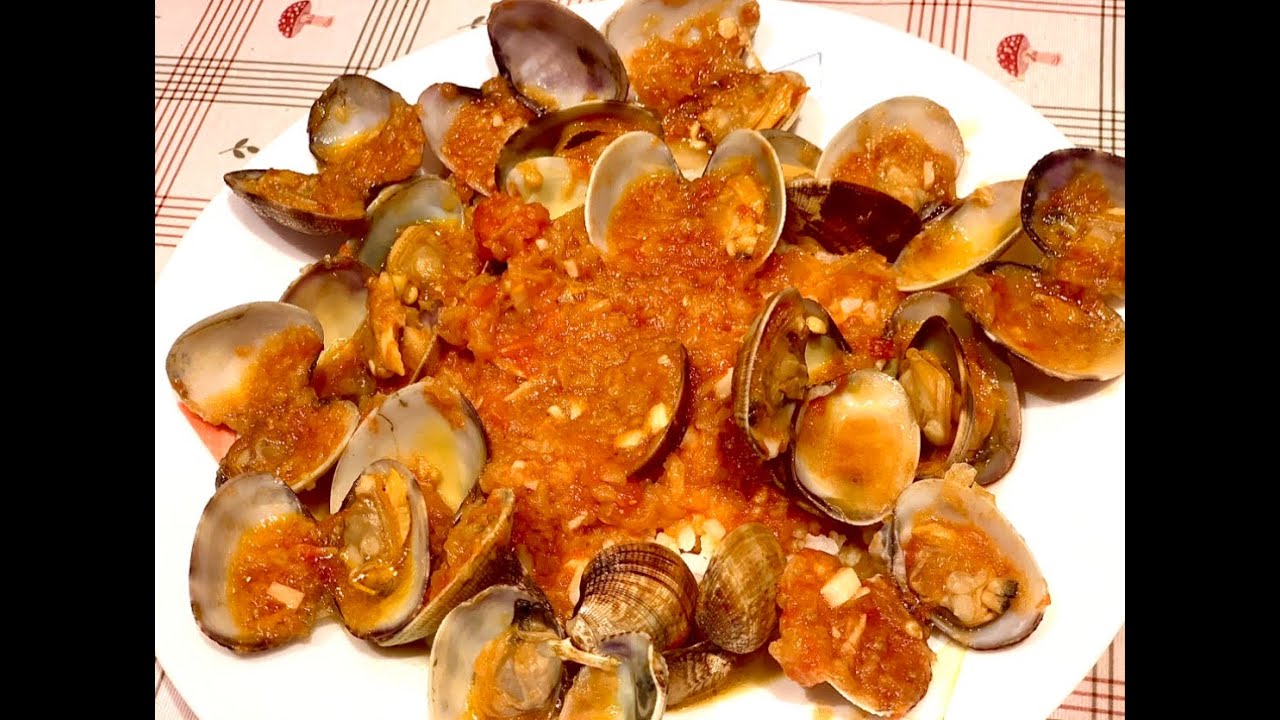 RECETA DE ALMEJAS CON TOMATE | COMIDA DE MERCADO | COCINA CON JORDI FERRAN