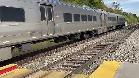 Mta fp40 with a neat raised letter k5la Arriving at Otisville train station