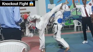Gujrat Taekwondo Fight R-2| CBSE Zonal | Aniruddh🔴 vs 🔵 Junior 51kg | Taekwondo Fight |#taekwondo