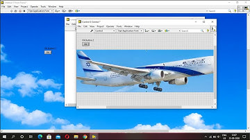 How to Simulate and Run Aeroplane using NI LAB VIEW