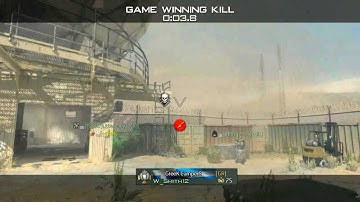 MW3-COOL THROWING KNIFE FINAL KILL-INFECTED