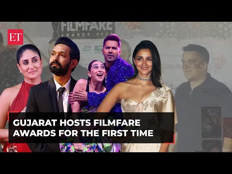 B-Town celebs, sports stars & politicians grace the red carpet as Guj hosts the 69th Filmfare Awards