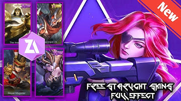 Unlock all STARLIGHT SKINS now for free | Mobile Legends bang bang