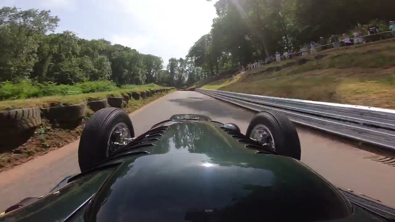 Amazing BRM V16 onboard and on full song at Shelsley Walsh Speed Hill Climb