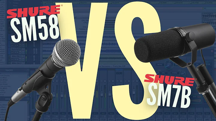 🎤🎙 Shure SM58 VS SM7B // 2 Great Shure XLR Microphones for Podcasting