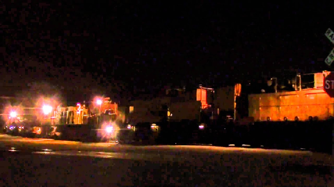 LORAM Rail Grinder RG319 Northbound Santa Fe Juct Kansas City, MO