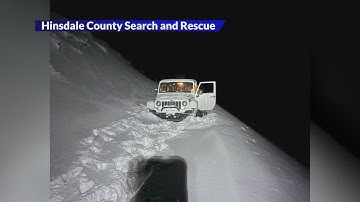 Florida dad, son rescued after snow strands vehicle on Engineer Pass summit