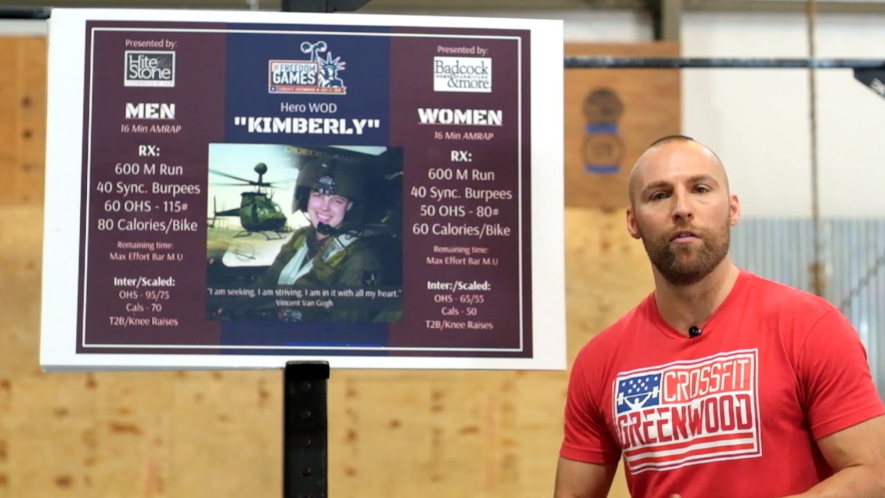 The Freedom Games 2018 at CrossFit Greenwood WOD 1 YouTube