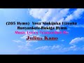 205(Hymn) Yesu ninkijuka eizooba