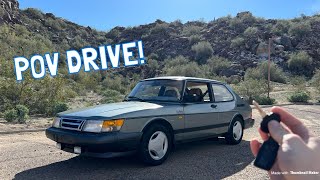 What It&#39;s Like to Drive a Saab 900 Turbo POV