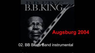 02  BB Blues Band instrumental B B  King Augsburg  2004