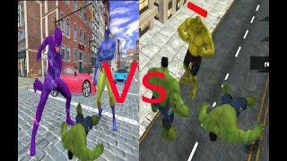 Super Flying Spider Hero Grand City Rescue Mission Vs Monster Heros  Incredible Fight In City screenshot 4