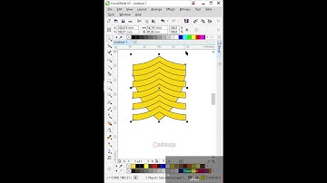 TUTORIAL BIKIN LOGO PERISAI DI CORELDRAW | TIPS TUTORIAL CORELDRAW UNTUK PEMULA
