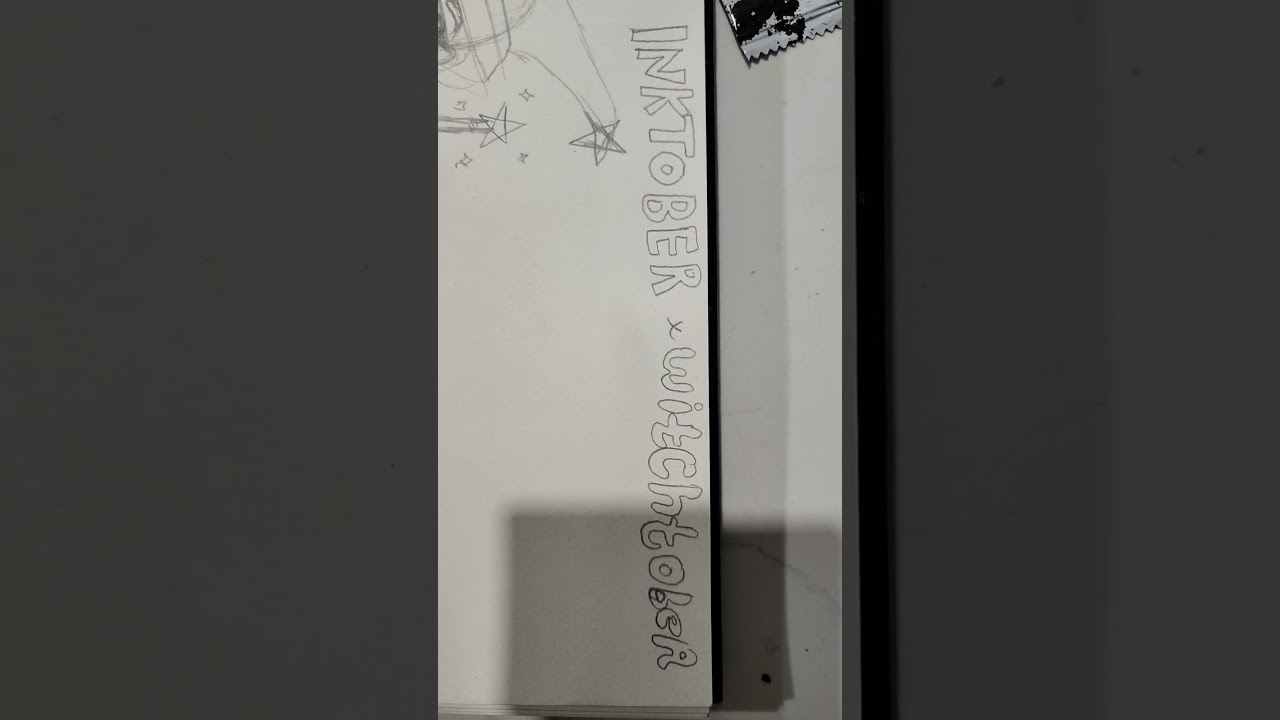 time for inktiber but I'm moving it with witchtober 