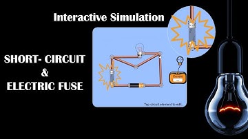Short circuit & working of Fuse l PhET Simulation l #electricity  #simulation #class10physics #jee