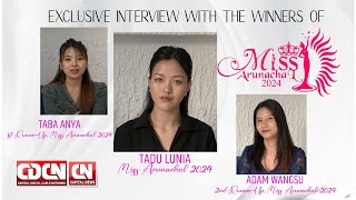 Exclusive Interview with the winners of Miss Arunachal 2024