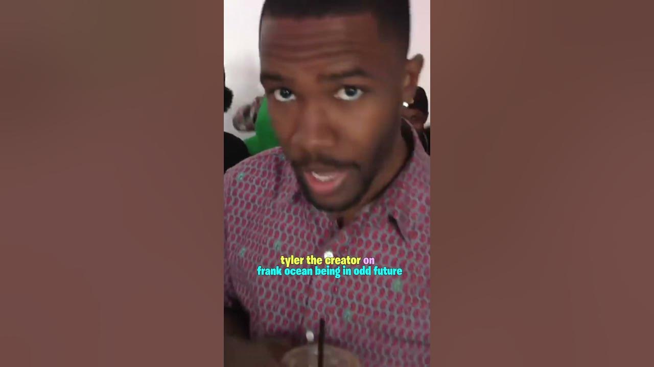 Tyler The Creator on Frank Ocean being in Odd Future ✨🌠🐝