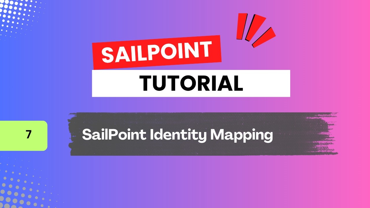 Sailpoint Isc Identity Graph 2.6 : How Identity Mapping Works in SailPoint | IdentityIQ Tutorial ...