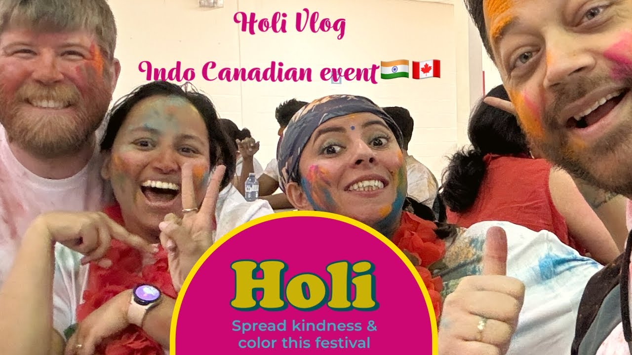 Happy Holi from Monctondiaries | Canadian Holi |New Brunswick Canada