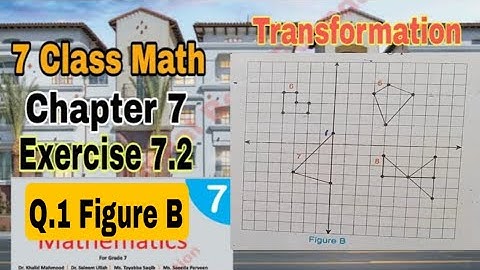 Class 7 Math Chapter 7 Exercise 7.2 | Q 1 Figure B |SNC|NBF|math class 7|translation |ilmi darasgah