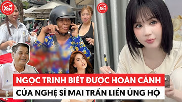 Ngọc Trinh biết được hoàn cảnh đáng thương của nghệ sĩ Mai Trần liền ủng hộ #ngoctrinh
