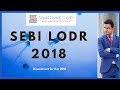Securities Law Amendment - SEBI LODR 2018