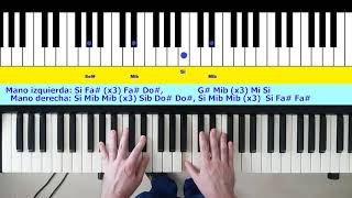 Video thumbnail of "Con Todo - Hillsong Piano tutorial (Parte 1)"