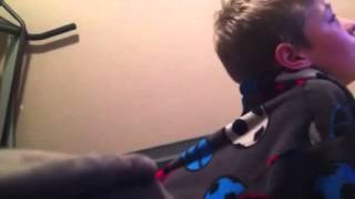 Kid crying over losing Game 5 Houston Astros vs Royals @JulesRodriguez