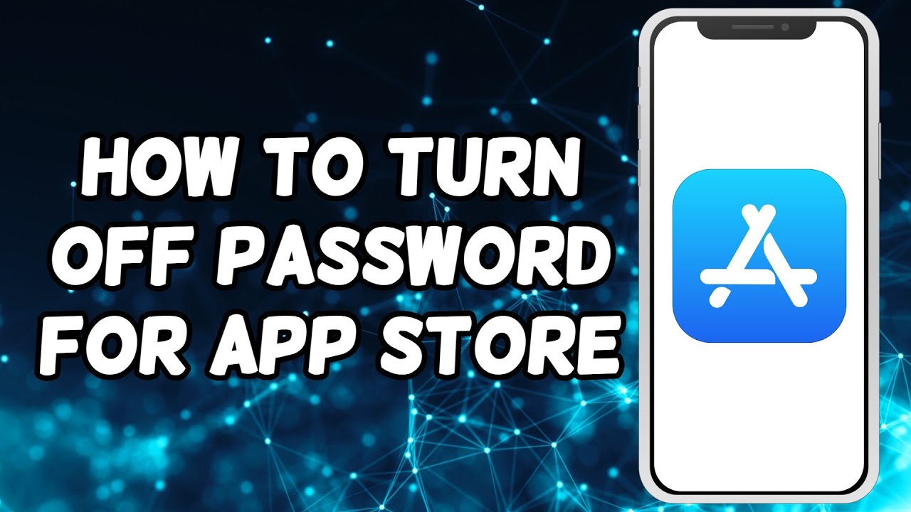 How To Turn OFF Password For App Store 2024 YouTube How To Turn OFF Password For App Store 2024 YouTube