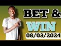 FOOTBALL PREDICTIONS TODAY 08/03/2024 SOCCER PREDICTIONS TODAY | BETTING TIPS, #footballpredictions