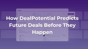 How to Predict Future M&A Deals with AI  DealPotential