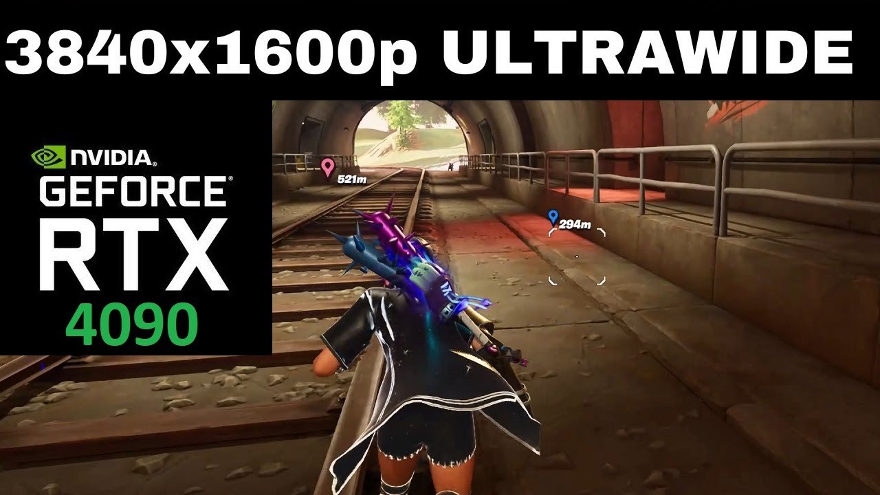 Fortnite Chapter 5 : RTX 4090 What a come back ( Ultrawide 3840x1600 ...